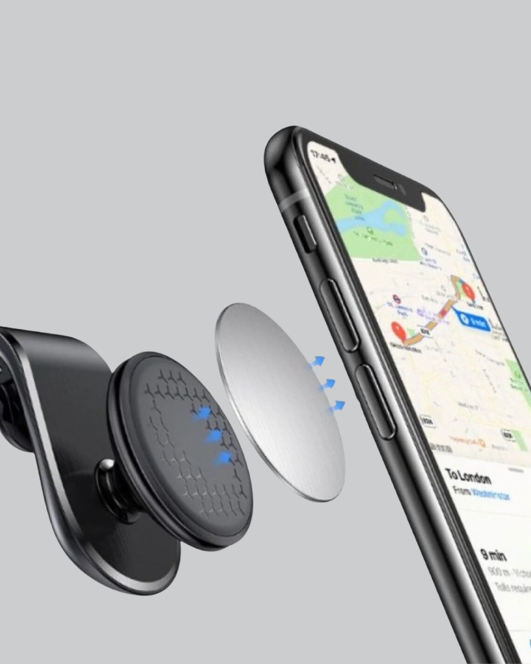 360° Ayarlanabilir Araç Telefon Tutucu – Tüm Telefonlarla Uyumlu - Görsel 5