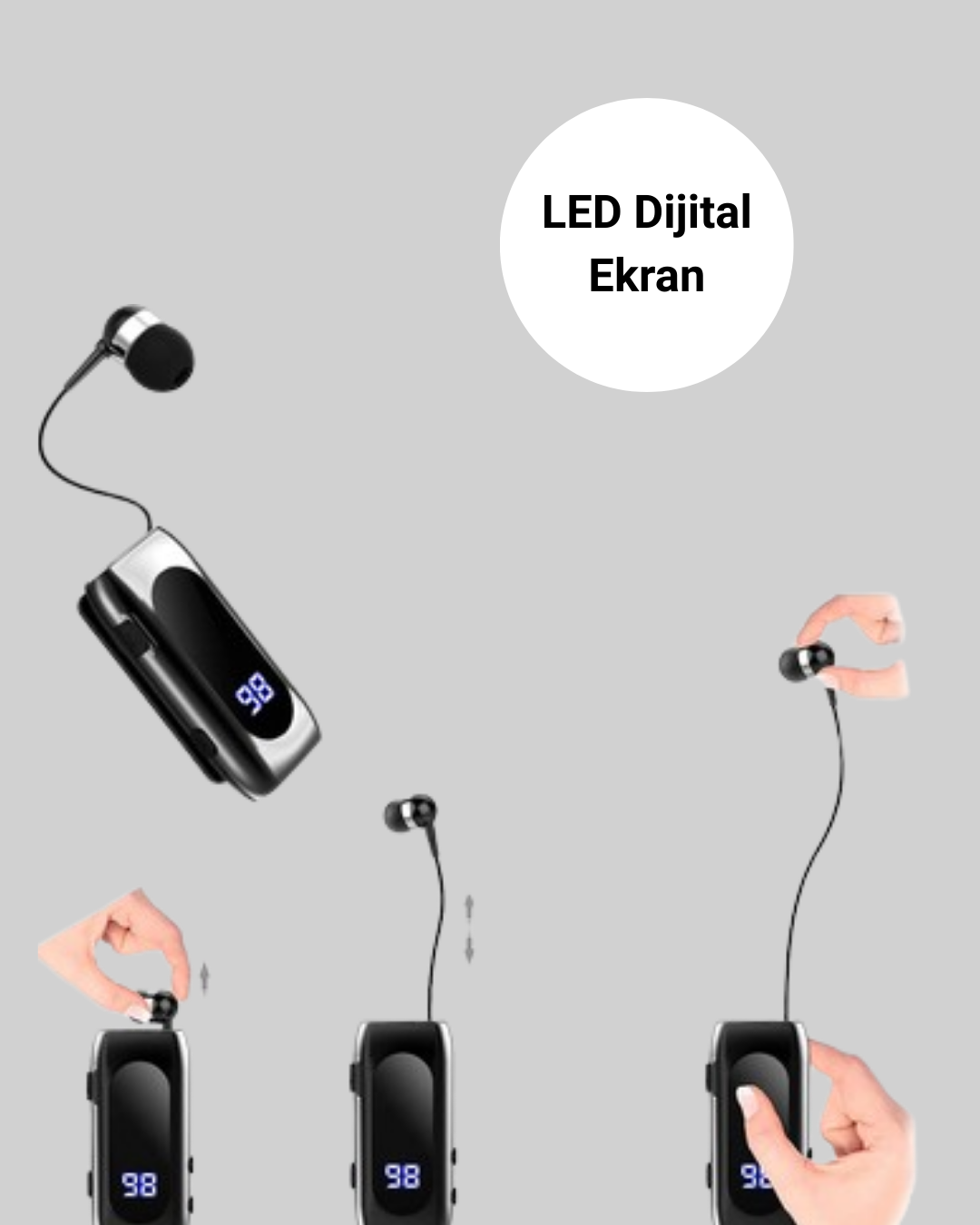 DS-F210 Kablosuz Kulaklık - Görsel 5