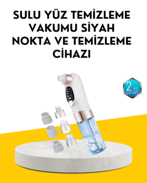 Çok Fonksiyonlu Cilt Bakım Cihazı – Siyah Nokta Gözenek ve Akne Temizleyici