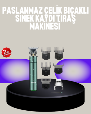 4 Limit Taraklı IPX5 Su Geçirmez Saç Kesme Makinesi