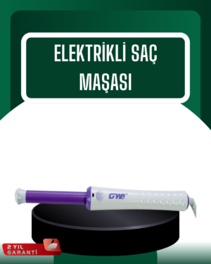 Profesyonel Saç Kıvırma Makinesi – 32 mm Geniş Bukle Maşası