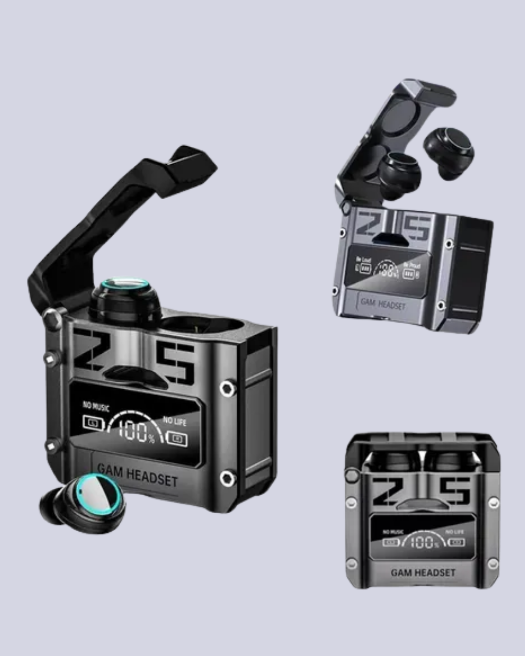 ANC Aktif Gürültü Önleyici Kablosuz Bluetooth Kulaklık - Görsel 4