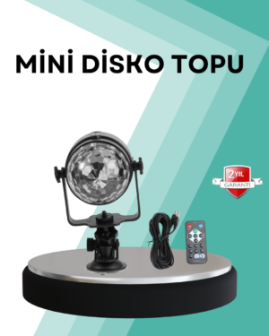 Uzaktan Kumandalı RGB Disko Projektör Işığı