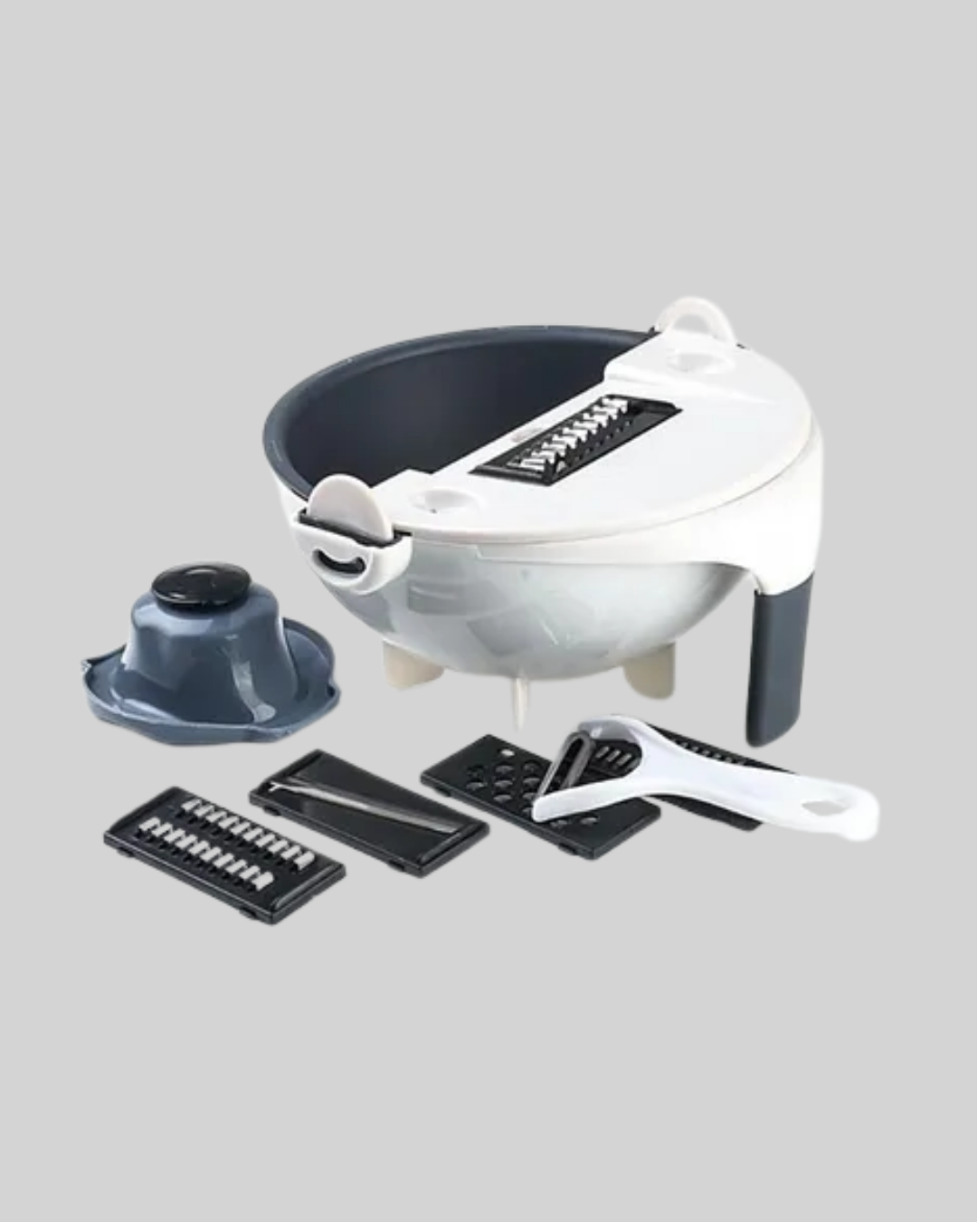 Çok Fonksiyonlu Dilimleyici ve Süzgeçli Mutfak Aparatı - Görsel 2