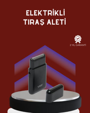 USB Şarjlı Erkek Tıraş Makinesi | Cilt Dostu ve Kompakt Tasarım