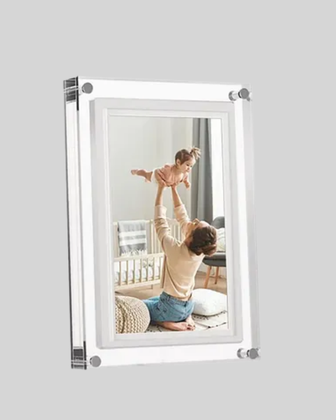 Kompakt Tasarımlı 7 İnç Dijital Fotoğraf Çerçevesi – Modern ve Şık Görünüm - Görsel 3