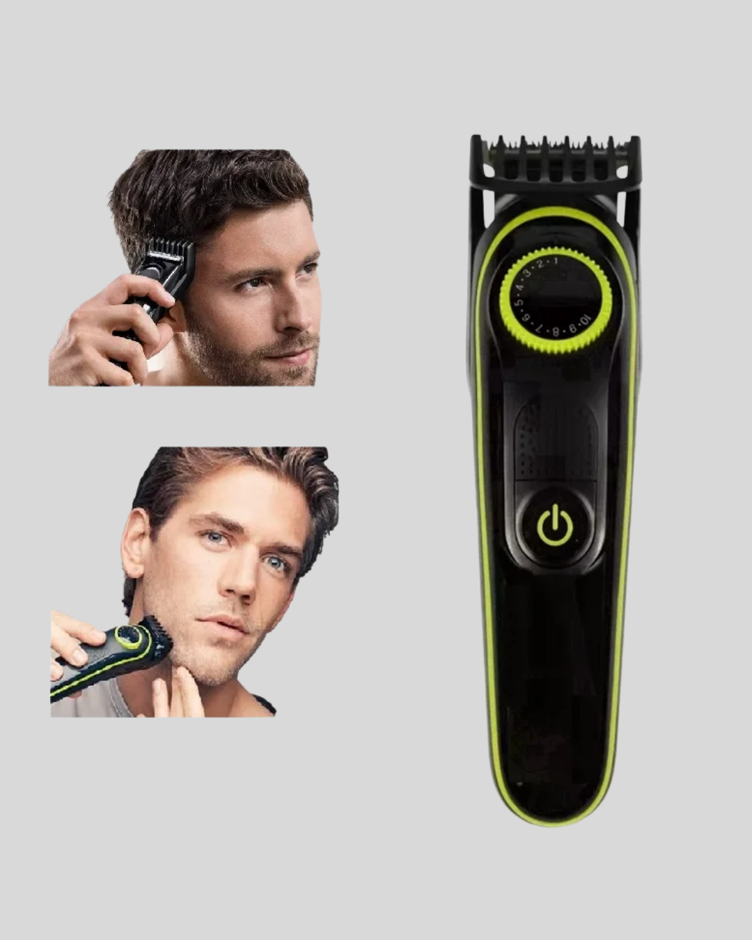 Şarjlı Sessiz Çalışan Saç ve Sakal Şekillendirici Profesyonel Erkek Tıraş Makinesi - Görsel 5