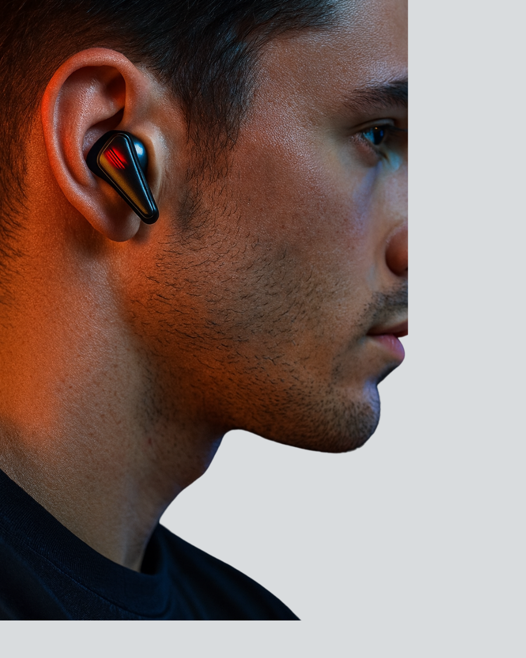 Bluetooth 5.0 Kablosuz Gaming Kulaklık Ergonomik Tasarım - Görsel 2