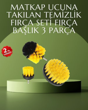 Matkap Ucu Temizlik Fırçası Seti Ev ve Araç İçin