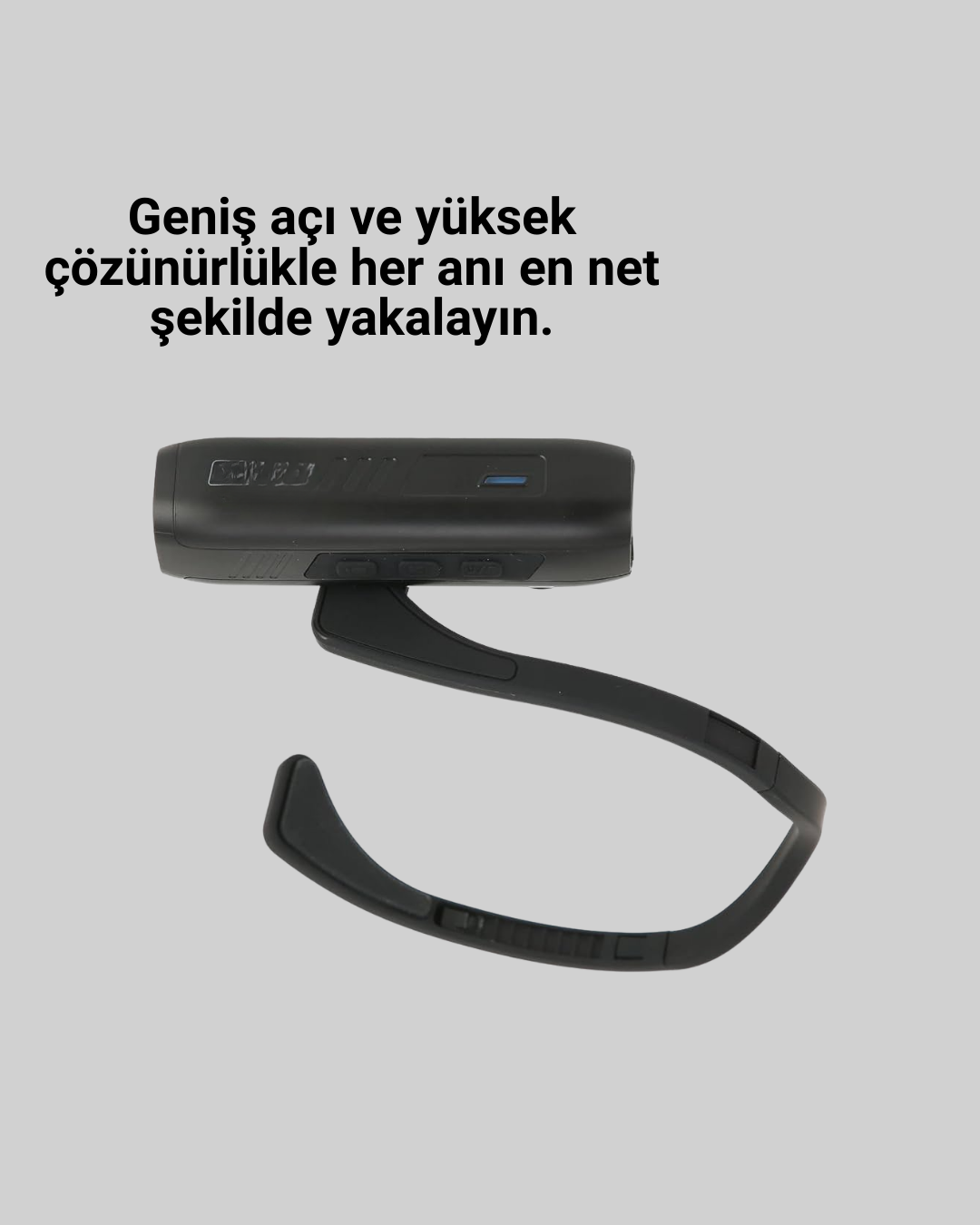 Başa Takılabilir 5K Spor ve Vlog Kamerası - Görsel 4