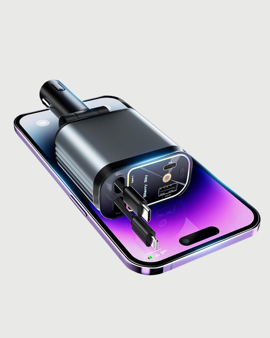 Kia Seat Mazda Mitsubishi Araçlar için Çok Fonksiyonlu Araç Şarj Adaptörü - Görsel 2