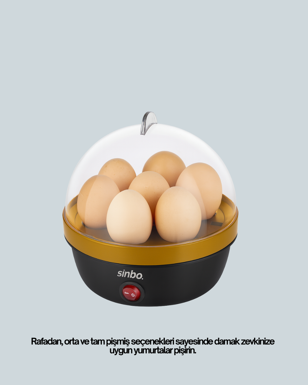 Elektrikli Yumurta Pişirme Makinesi 7 Yumurta Kapasiteli - Görsel 3