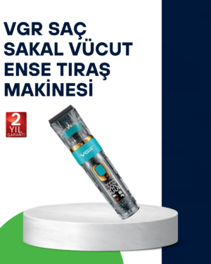 VGR V-695 Profesyonel Saç ve Sakal Kesme Makinesi Şarjlı ve Kablolu Kullanım