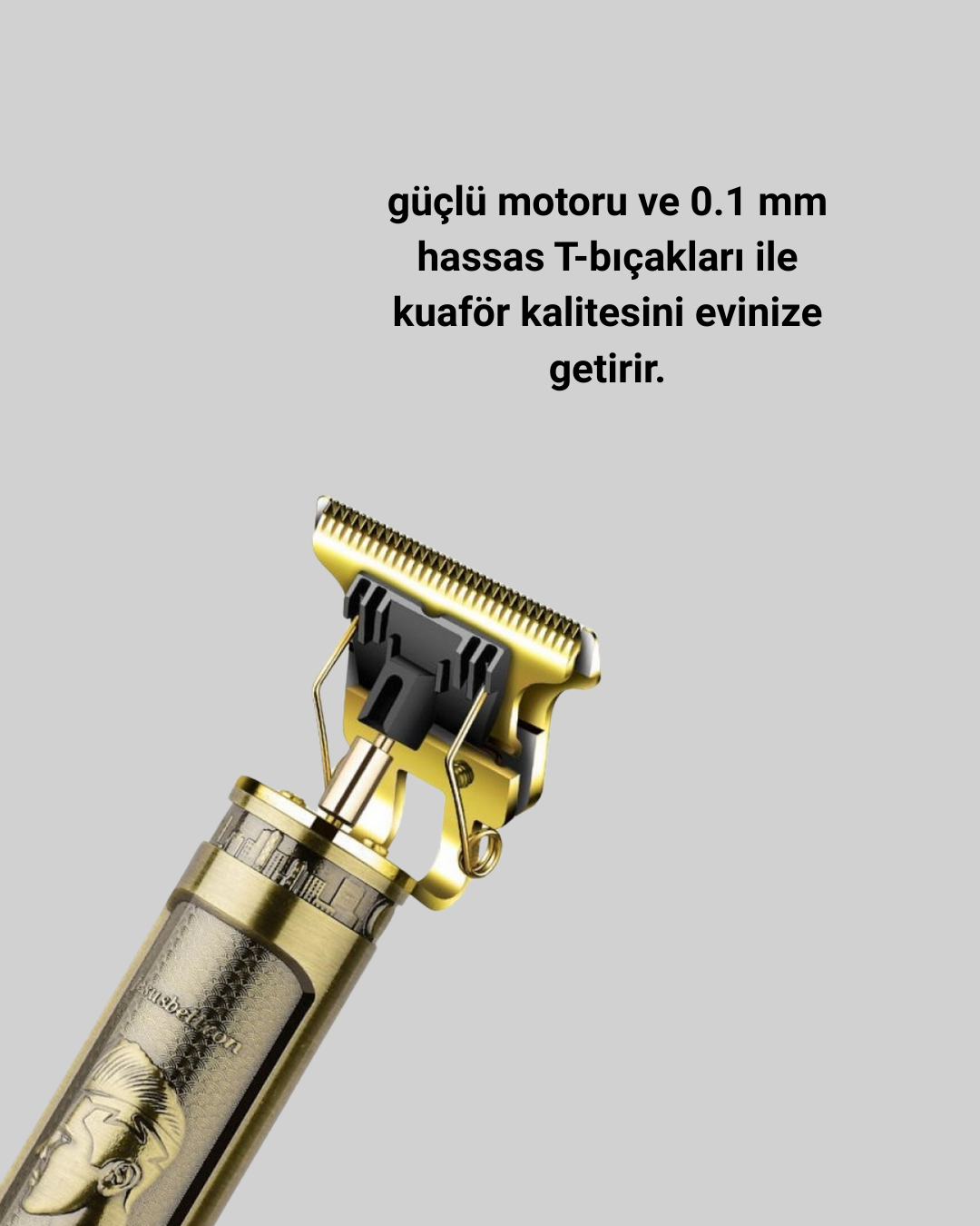 Su Geçirmez Daling Saç ve Sakal Tıraş Makinesi - Görsel 2