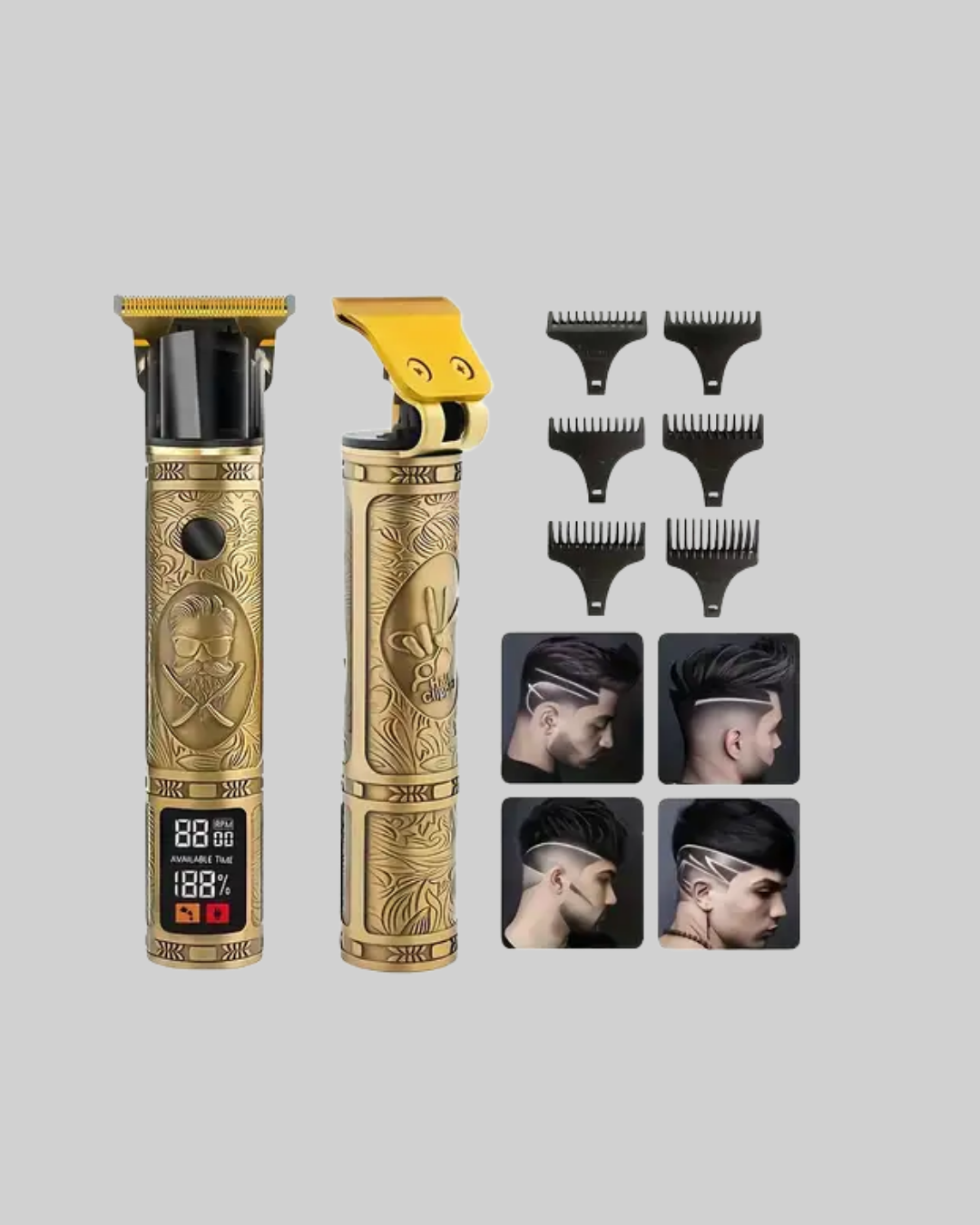 Su Geçirmez Daling Saç ve Sakal Tıraş Makinesi - Görsel 5