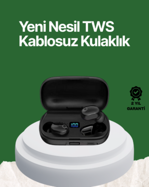 Telefon Şarj Destekli 1800 mAh A10s TWS Kablosuz Kulak İçi Kulaklık