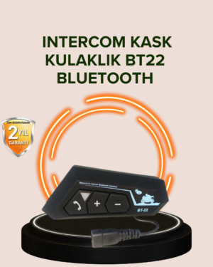 Bluetooth 5.0 Motosiklet Kask Kulaklık Eller Serbest ve Müzik Özellikli