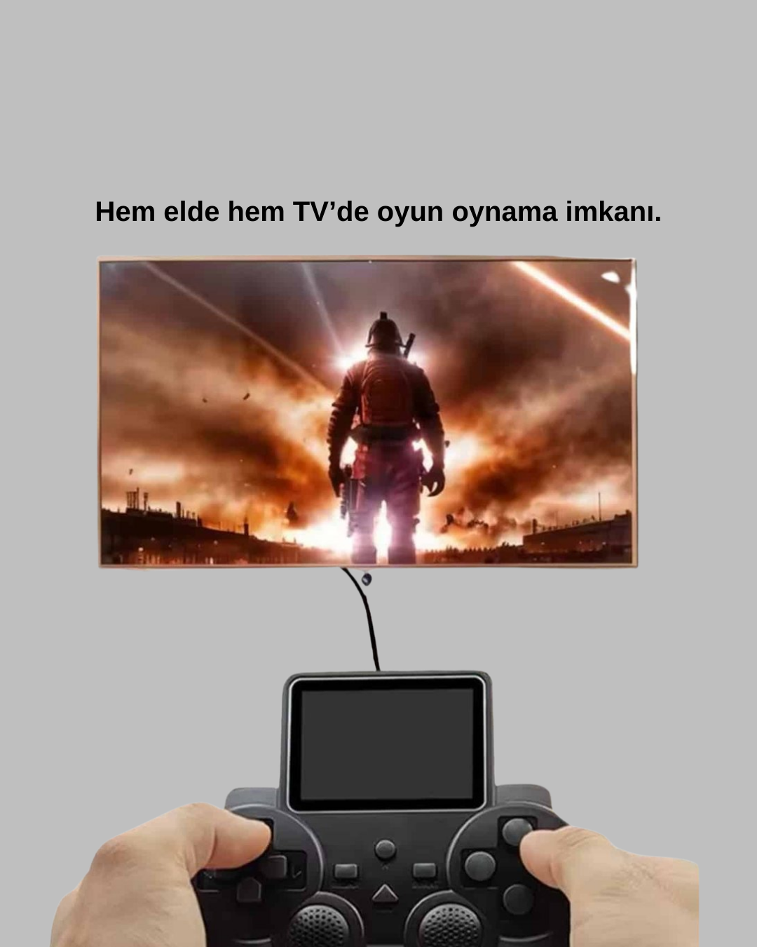 S10 Gamepad HDMI TV Bağlantılı 520 Klasik Retro Oyun 2025 Seri Orijinal - Görsel 2