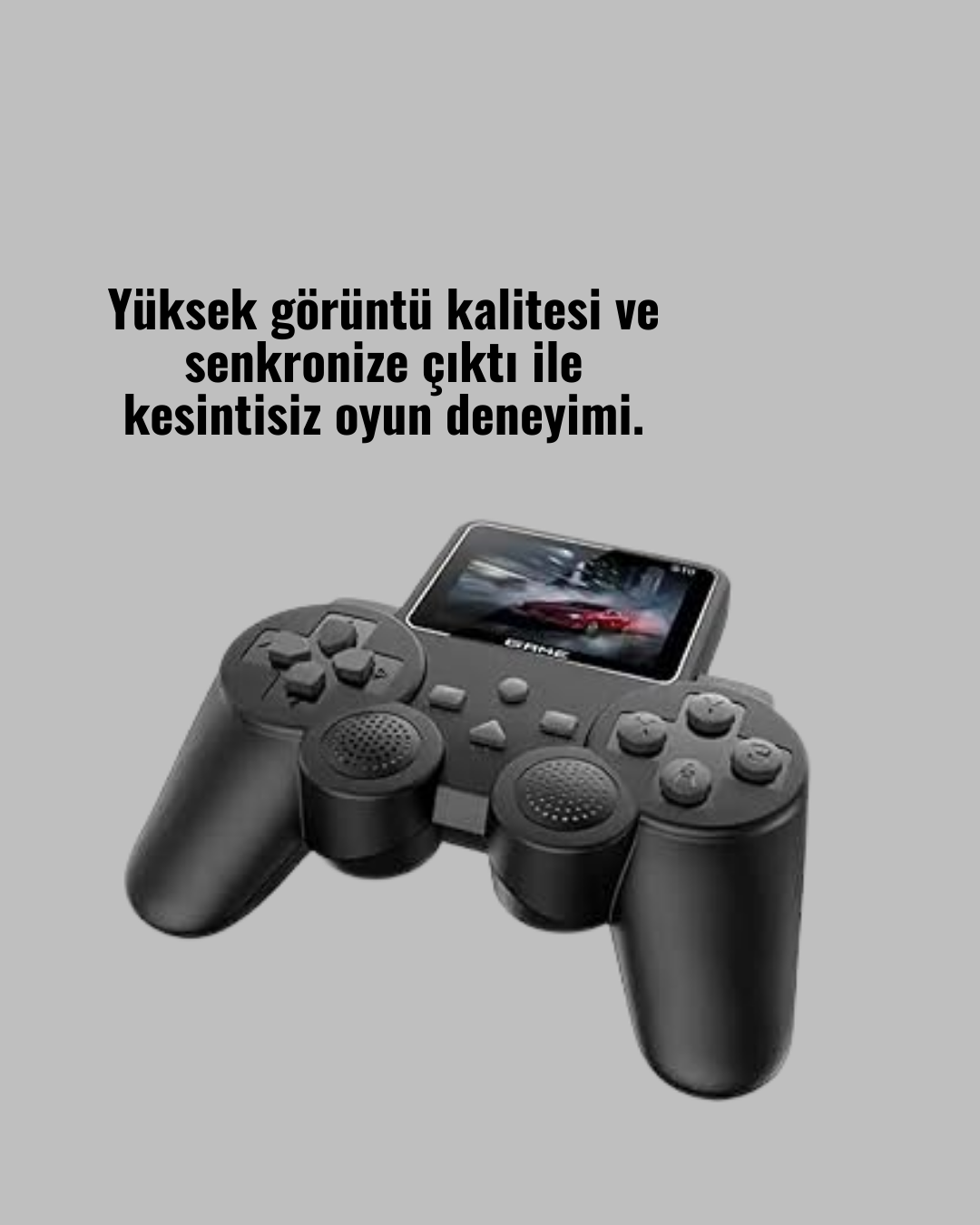 2025 S10 Gamepad 520 Klasik Retro Oyunlu TV Bağlantılı A Kalite Orijinal - Görsel 3