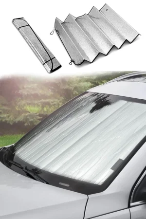 Katlanabilir Oto Ön Cam Güneş Koruma Isı Yalıtımlı Peugeot 3008 Nissan Qashqai Honda Civic Volkswagen Passat