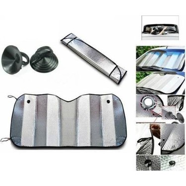 Katlanabilir Araç Ön Cam Güneşlik Isı ve Işık Önleyici Honda Civic Peugeot 3008 Volkswagen Passat Nissan Qashqai - Görsel 3