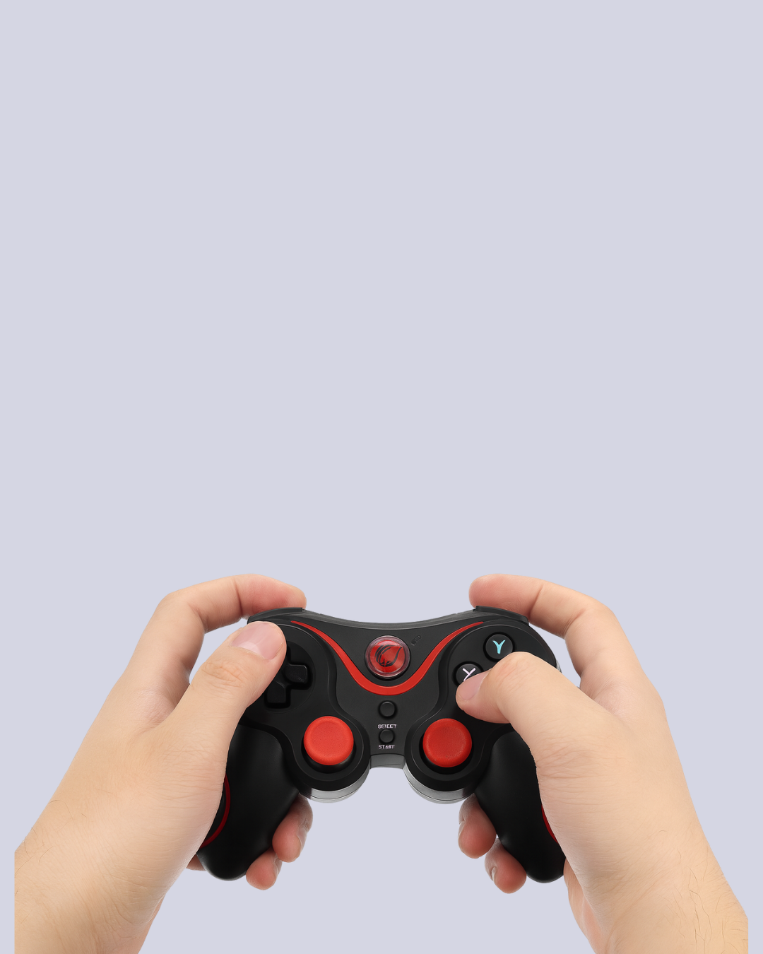 Ergonomik Tasarımlı Kablosuz Bluetooth Gamepad Titreşimli - Görsel 2