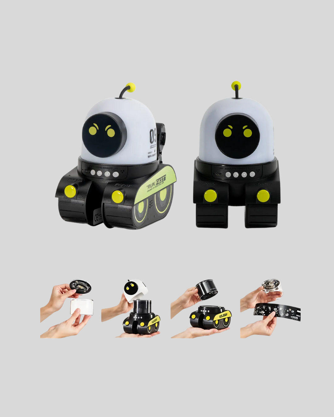 Çocuk Odası İçin Müzikli ve Işıklı Robot Projektör - Görsel 2