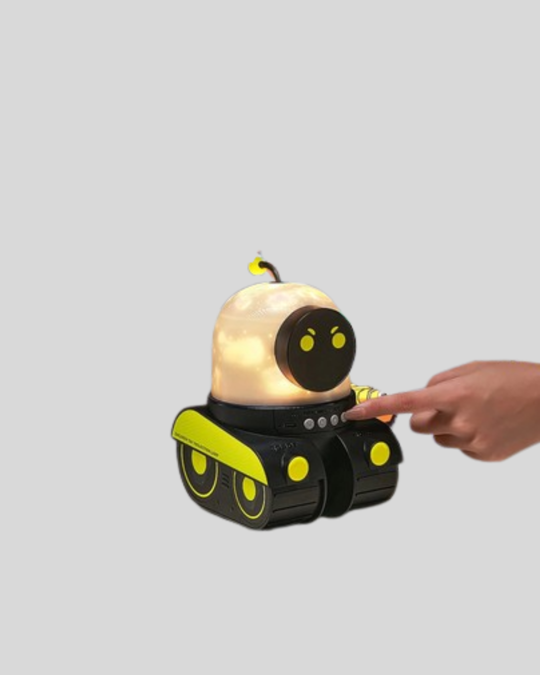 Çocuk Odası İçin Müzikli ve Işıklı Robot Projektör - Görsel 5