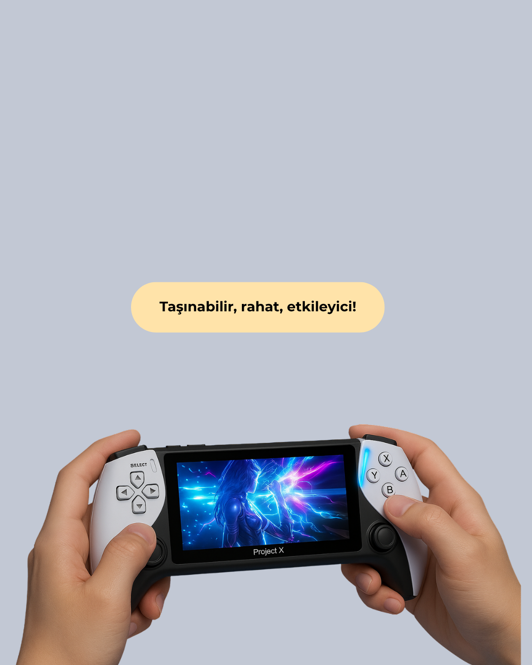 HDMI Çıkışlı Çok Fonksiyonlu Renkli Ekranlı El Konsolu - Görsel 3