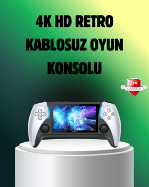 Şarjlı 4 Saat Oyun Süreli TV Bağlantılı Retro Oyun Konsolu