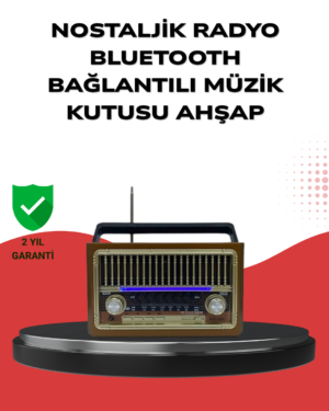 Şarjlı Radyo Hoparlör – İç ve Dış Mekan Uyumlu