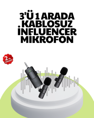 Çok Yönlü Mikrofon - Net Ses Uzun Pil