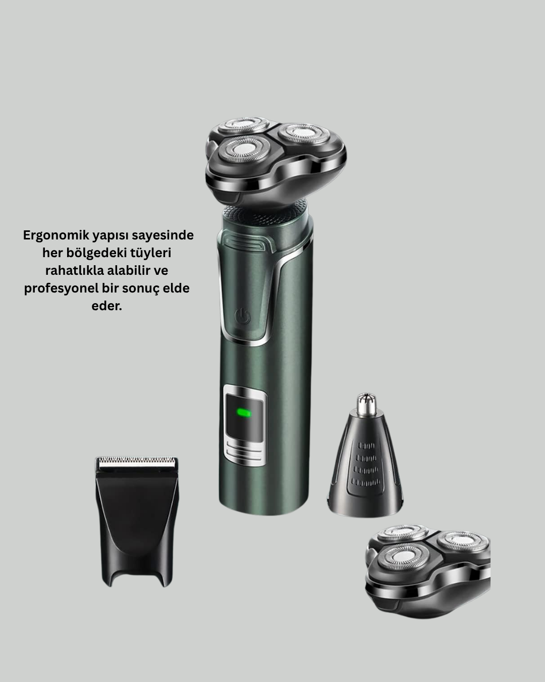 Hareket Halinde Kullanıma Uygun Tıraş Makinesi - Görsel 4