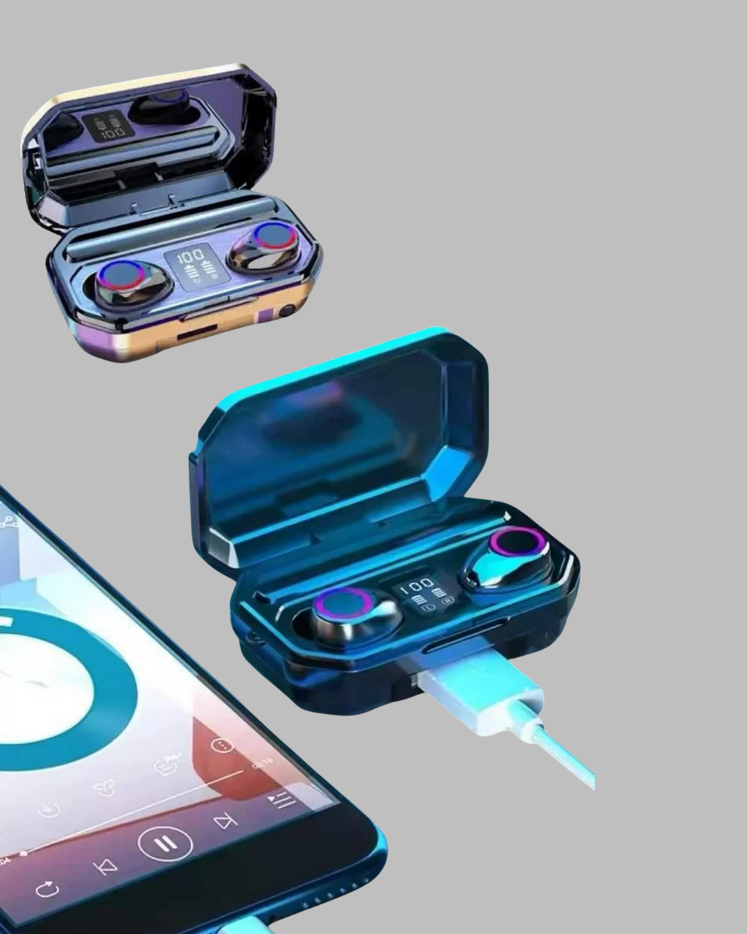 Dahili Mikrofonlu Kablosuz Kulaklık – Net Görüşme Kalitesi - Görsel 4