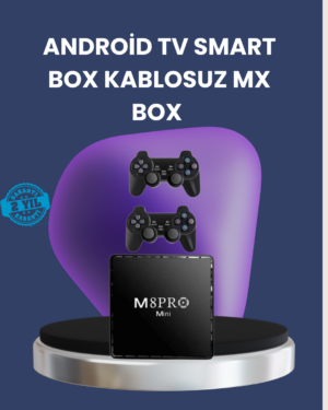 Android TV Box 10K Ultra HD Medya Oynatıcı ve Oyun Cihazı