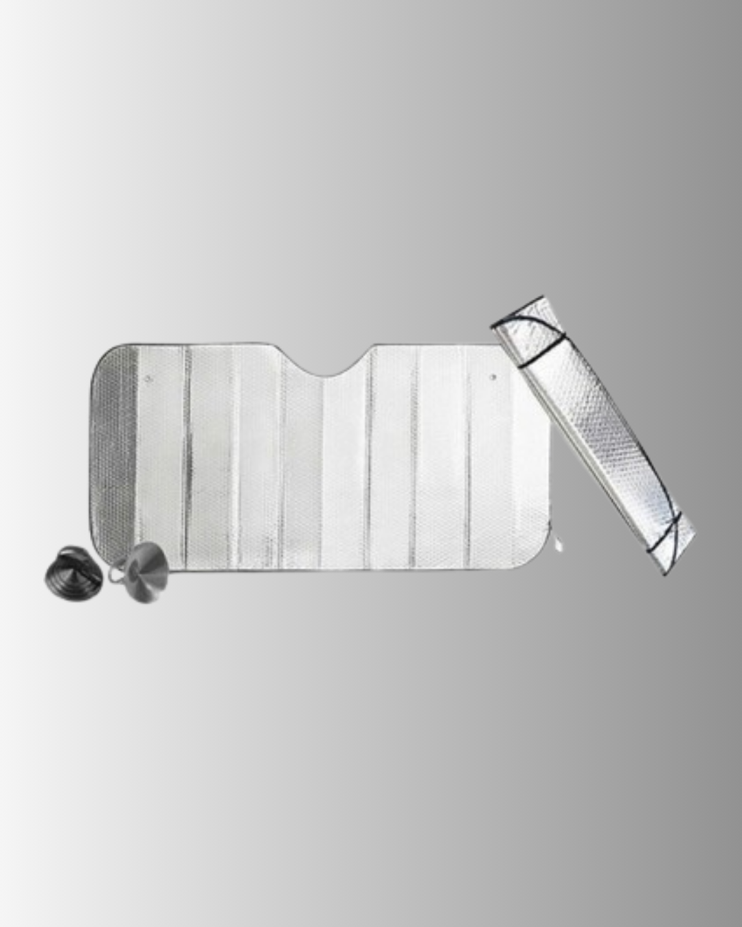 Metalize Reflektör Yüzeyli UV Koruyucu Araç Güneşliği – Serin ve Güvenli Sürüşler İçin - Görsel 4