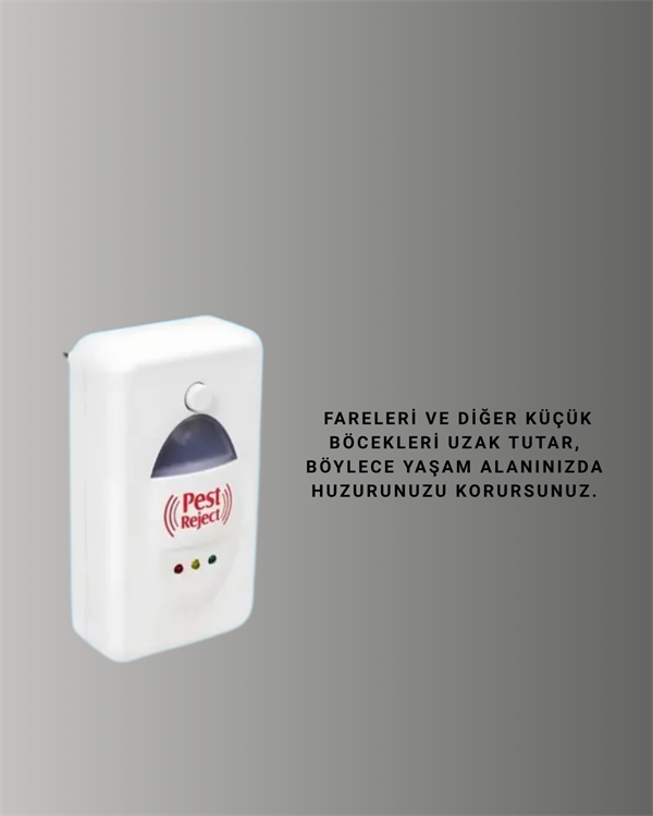 Bakım Gerektirmeyen Ultrasonik Haşere Kovucu – Uzun Ömürlü Kullanım - Görsel 2
