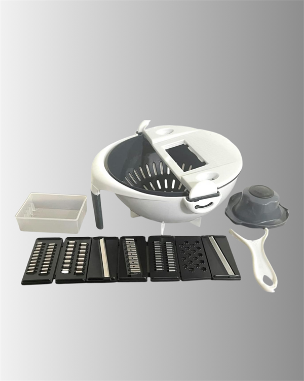 Süzgeçli Hazneye Sahip Çok Amaçlı Rende ve Dilimleyici - Görsel 2