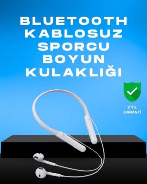 Kablosuz Bluetooth Kulaklık – Boyun Askılı 100 Saat Pil Ömrü