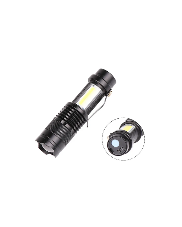 Mini Boy LED El Feneri - 2000 Lümen Su Geçirmez Tasarım - Görsel 2