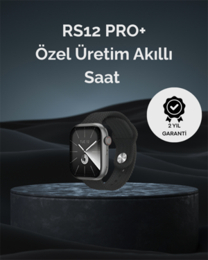 RS12 PRO+ 2025 Serisi Uzun Şarj Süreli Garantili Full Ekranlı Özel Üretim Akıllı Saat – 2GB Hafıza AMOLED GPS Sesli Arama