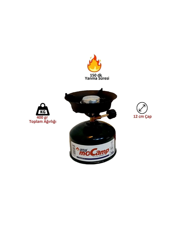 Dayanıklı Paslanmaz ve Yüksek Isı Dayanımlı Kamp Ocağı – Uzun Süreli Kullanım İçin - Görsel 2