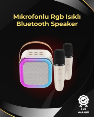 Kompakt Tasarımlı ve Kolay Taşınabilir Karaoke Sistemi