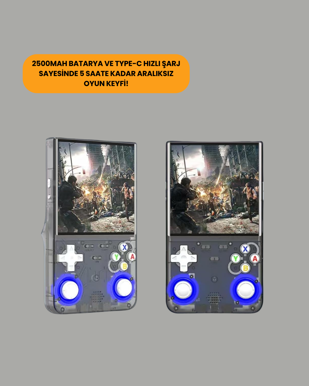 R36 Ultra Retro Oyun Konsolu - Görsel 3