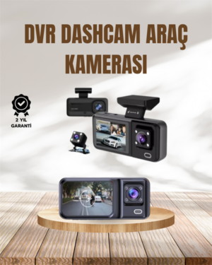 Wi-Fi Destekli Araç Kamerası: 2.7” Ekran 128GB Destek ve IR Gece Görüş