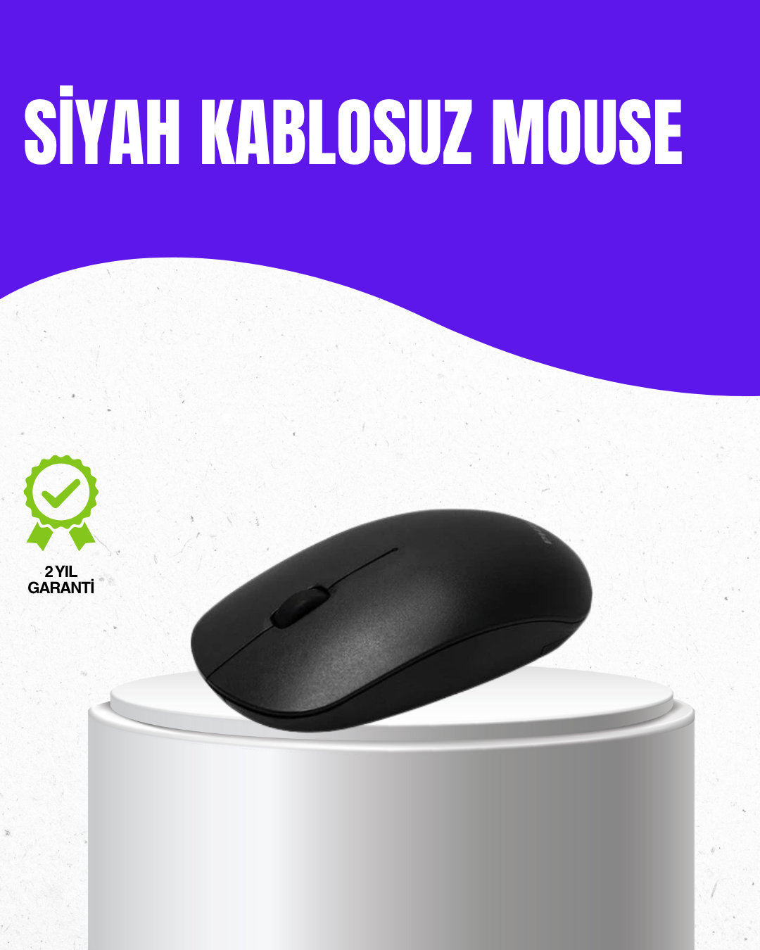 Sessiz Wireless Mouse – 5000 DPI Hassasiyetli ve Hafif Tasarım