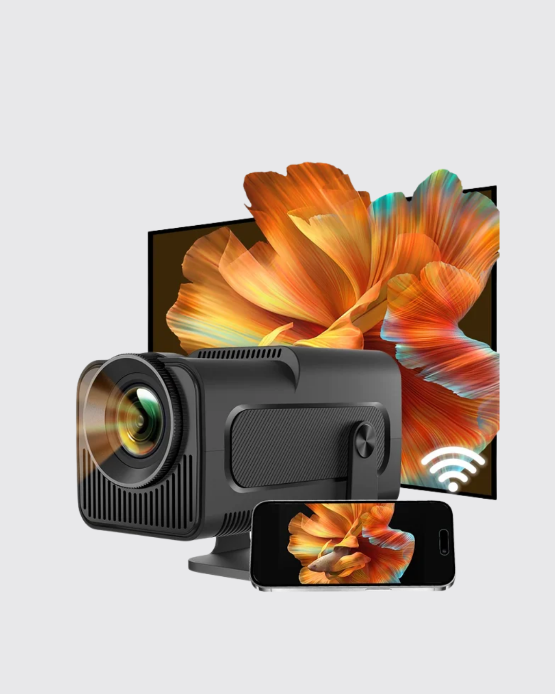 1080P Full HD Çözünürlük ve 4K Destekli Projektör - Görsel 5