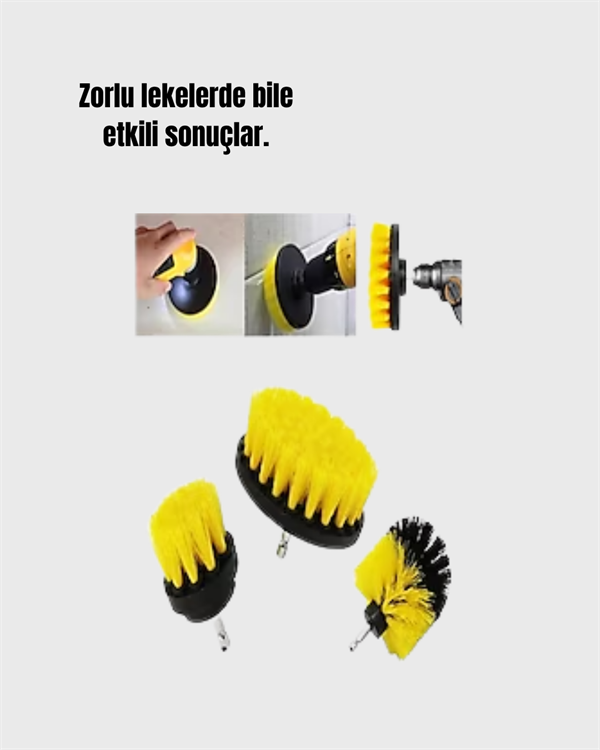 Banyo Mutfak Jant ve Fayans Temizliği İçin Uygun Matkap Başlığı - Görsel 4