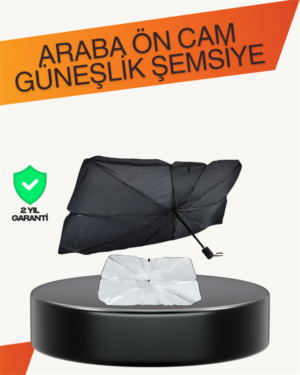 Kalın Kumaşlı Ön Cam Güneşliği – Solmaz Deforme Olmaz Uzun Ömürlü