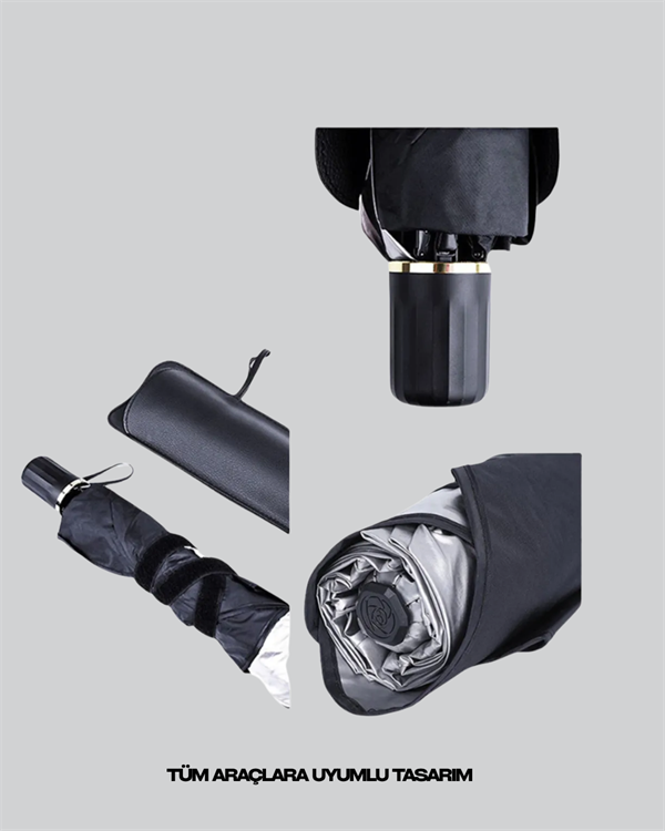 Kalın Kumaşlı Ön Cam Güneşliği – Solmaz Deforme Olmaz Uzun Ömürlü - Görsel 3